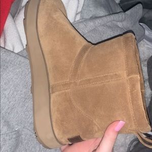 ugg boots, barely worn, look brand new